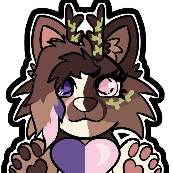Heart Sticker Ych